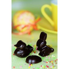 Silikomart - Moule à chocolat - 14 sujets Pâques