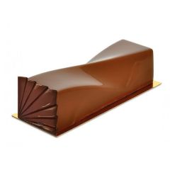 Moule Bûche de Noël Courte - Vrille - x6