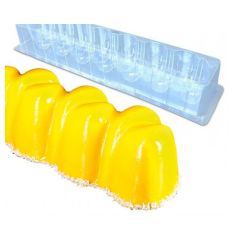 Moule Bûche de Noël Longue - Goutte - x12