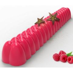 Moule Bûche de Noël Longue - Nébuleuse - x12