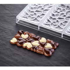 Moule tablette de chocolat - Cœur