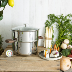 Biome cuisson saine anses en bois - Taille et couleur au choix