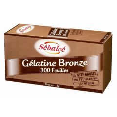 Gélatine bronze - 300 feuilles - Ancel