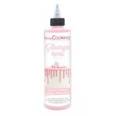 Glaçage goût choco 130g - Rose