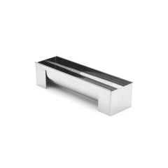 De Buyer - Gouttière à bûche ronde inox 30x6,5cm