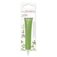 Stylo à décorer goût choco - Vert pomme