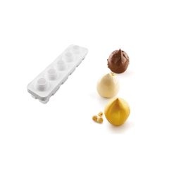 Moule en silicone noisettes Ø5,9 x 6,2 cm 125 ml