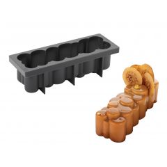 Moule Silicone Bûche Coin 1200 ml Pavocake