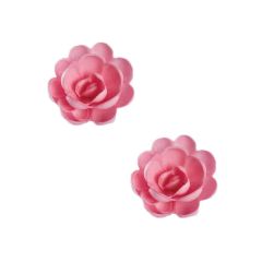 Grandes roses en azyme x6 - Rose