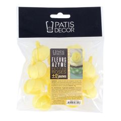 Petites roses en azyme x12 -  Jaune