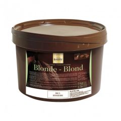 Cacao Barry - Pâte à glacer blonde en seau - 5kg