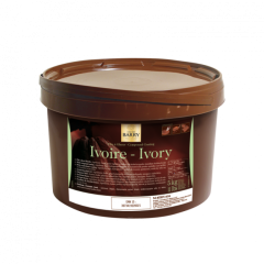 Cacao Barry - Pâte à glacer ivoire en seau - 5kg