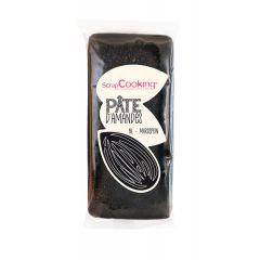 Pâte d'amande 200g - Noir