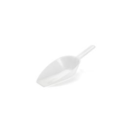 Pelle à farine en polypropylène blanc L 39 cm