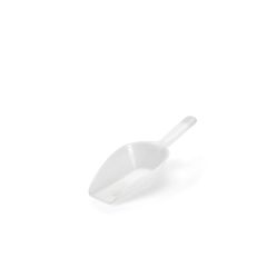 Pelle à farine en polypropylène blanc L 32 cm