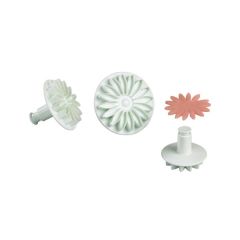 Mallard Ferrière - Jeu de 4 découpoirs tournesols - (Ø 12, 18, 26 et 34 mm)