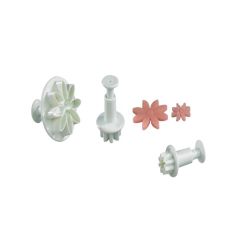 Mallard Ferrière - Jeu de 4 découpoirs marguerites - (Ø 12, 18, 26 et 34 mm)