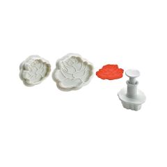 Mallard Ferrière - Jeu de 3 découpoirs roses - (Ø 35, 50 et 70mm)