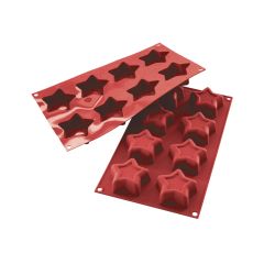 Silikomart - Moule silicone 8 étoiles - 52.5ml