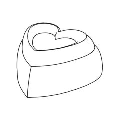 Pavoni - Plaque moule 24 Coeurs Love - 110ml