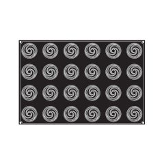 Pavoni - Plaque moule 24 Boutons de rose - 130ml