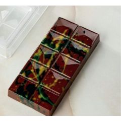 Pavoni - Moule tablette Dubai - 15 × 7 cm