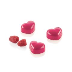 Silikomart - Plaque moule 24 Coeurs - 9,4ml