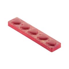 Silikomart - Moule 8 Barres Coeurs - 30ml