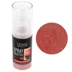 PatisDecor - Spray de paillettes rubis - 10g