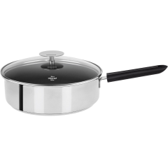 Sauteuse antiadhésive avec couvercle - Ø 26cm