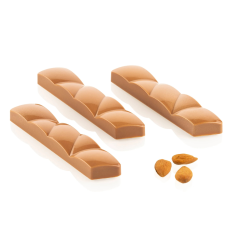 Silikomart - Moule à chocolat Tritan - 3 Barres Gemma