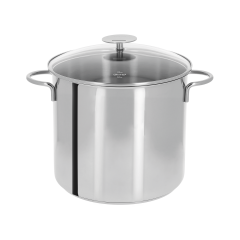 Marmite inox avec couvercle Mutine à poignée fixe  - Ø au choix